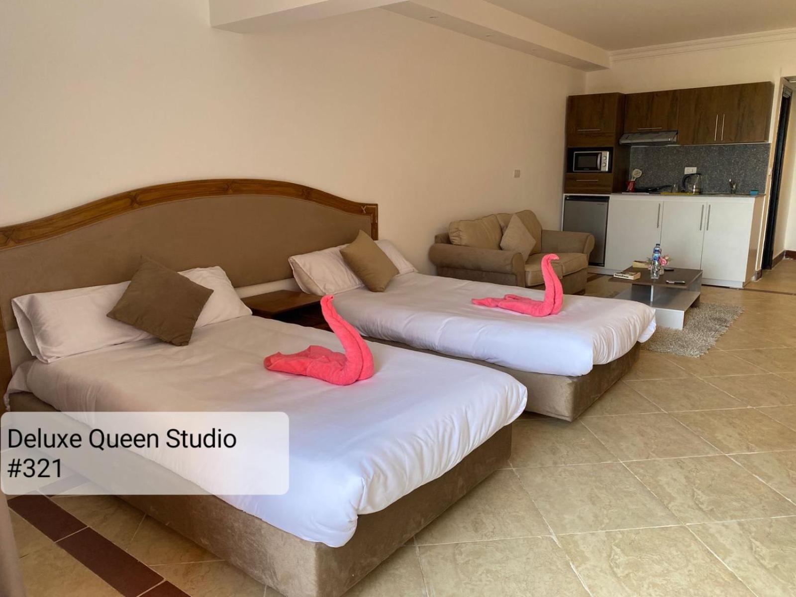 Alia Beach Residence Hurghada Kamer foto